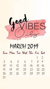 Trouvez des images de stock de kiev march 28 2019 phone samsung en hd et des millions d'autres photos, illustrations et images vectorielles de stock libres de droits dans la collection shutterstock. Iphone March 2019 Wallpaper Calendar Wallpaper 2019 Calendar Calendar