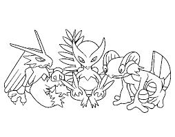 Dibujos Para Colorear De Pokemon Mega Evoluciones