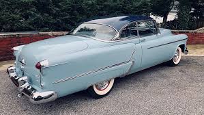Image result for Cadet Blue 1953 Oldsmobile