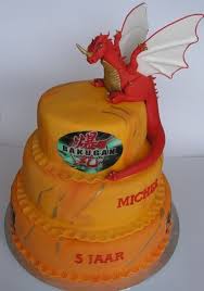 Bakugan Dragon Cake Childrens Birthday Cakes Dragon Cake Cake