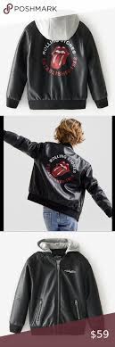 Zara The Rolling Stones Jacket Girls Puffer Jacket Girls Bomber Jacket Girls Jacket