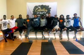 more black men embracing yoga to ease