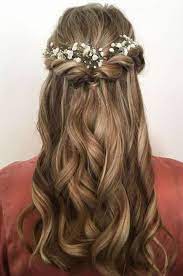27 Ideas Hair Messy Half Up Down Hairstyles Gelin Sac Modelleri Sac Modeli Fikirleri Gelin Sac Stili