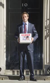 Great-grandson Winston Churchill Alexander Perkins Delivers Editorial Stock  Photo