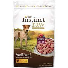 nature s variety instinct raw frozen grain free bites superfoods for small dogs chicken 3 5 lb you dog food recipes best dog food small breed dog food