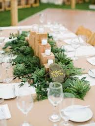 15 Elegant Succulent Centerpiece Ideas Succulent Wedding Centerpieces Garden Wedding Decorations Table Natural Wedding Centerpieces
