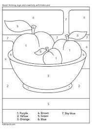 You can also browse through our toddler printables and kindergarten printables. Download Free Color By Number 90 And Educational Activity Worksheets For Kids Kidloland Com