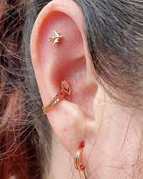 Cowpok Piercing Tattoo Bvla On Instagram We Looooove Sarah And Her Absolutely Perfect Taste She Coul Conch Piercing Jewelry Airplane Jewelry Ear Piercings