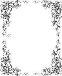 Another Rose Border By Dreamangelkristi On Deviantart Rose Border Borders And Frames Calligraphy Borders
