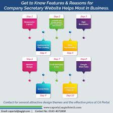 Top 10 Stunning Website Templates For Company Secretary Cool Websites Beautiful Website Templates Website