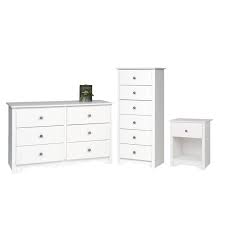 Shop bedroom furniture on ksl classifieds. 3 Piece Set With Nightstand Dresser And Lingerie Chest In White 1763078 Pkg