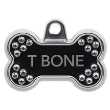 With a wide range of customizable name tags to choose from, you can have their name engraved on the id. Tagworks Blingz Collection Bone Personalized Pet Id Tag Dog Id Tags Petsmart