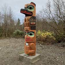 A totem (ojibwe doodem) is a spirit being, sacred object, or symbol that serves as an emblem of a group of people, such as a family, clan, lineage, or tribe. Yakutat Carver S First Totem Pole Honors Her Grandfather And Coffee