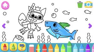 Revista para colorir baby shark. Baby Shark App Pinkfong Traz Videos E Jogos Do Tubarao Para Celular Educacao Techtudo