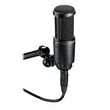 Audio Technica At2020 Cardioid Condenser Studio Microphone Audio Technica Microphone Microphone For Sale