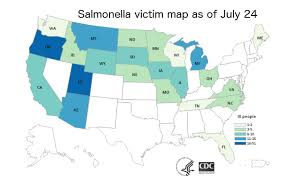 Salmonella bacteria typically live in animal and human intestines and are shed through feces. Mysterious Salmonella Outbreak Quickly Sweeping Across The Country Food Safety News