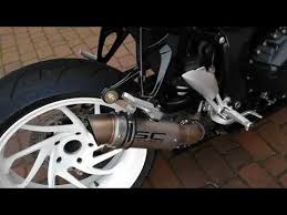 2 bmw k1200r ac schnitzer sc project exhaust youtube bmw exhausted projects