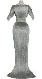Beautiful 1970s silver metallic lurex. 310 Fashion Fortuny Ideas Fortuny Fashion Vintage Outfits