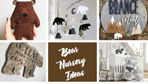 Product title darling black bear hand towel ring holder figurine p. 13 Bear Nursery Ideas Woodland Theme A More Crafty Life