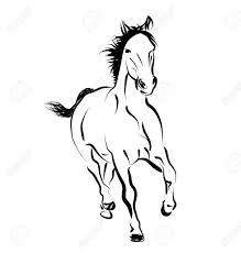 Vector Line Sketch Of A Running Horse Royalty Free Cliparts Vectors And Stock Illustration Image 56734321 You may want to click learn how just below if you just joined in. vector line sketch of a running horse