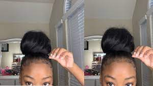 Braided black hair can have a bad reputation for not being versatile however it is anything but boring! How To Perfect Bun With Weave Youtube