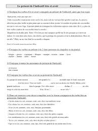 Exercice exercices conjugaison ce1 pdf. Exercices De Conjugaison Cm1 Cycle 3 Le Present De Lindicatif Etre Et Avoir Pdf