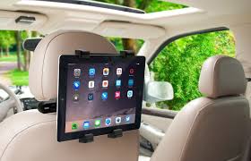 360 Degree Adjustable Rotating Headrest Car Seat Mount Holder Ipad Car Mount Ipad Holder For Car Tablet Holder For Car