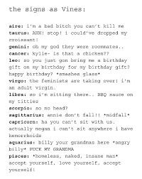 Birthday Gift On My Birthday Vine So You Just Gon Bring Me A Birthday Gift On My Birthday For My Birthday Gift Zodiac Signs Funny Vine Quote Zodiac Signs Aquarius