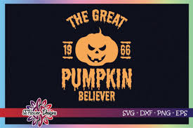 Download The Great Pumpkin Believer 1966 Pumpkin Graphic By Ssflower Creative Fabrica SVG Cut Files