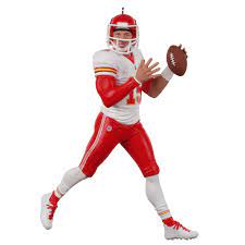 Patrick Mahomes Ii Kansas City Chiefs Making The Play Ornament