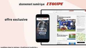 Toutes les chaines tv, émissions, films, séries, documentaires. Abonnement L Equipe Numerique Moins Cher 3 99 Mois Pour 1 An Au Lieu De 9 99