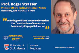Evening Lecture with Professor Roger Strasser