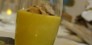 Verrines De Potiron Et Ses Des De Foie Gras Et Pain D Epices Decouvrez Les Recettes De Cuisine Actuelle