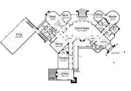 House plan ch328, home plan, house with affordable building budget. European French Home With 6 Bdrms 7236 Sq Ft Floor Plan 106 1171