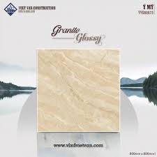 Gạch Men Ý Mỹ N88012C - 800x800 - Granite - Bóng - Kem vân đá - Xây Dựng  Việt Văn