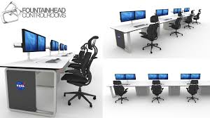Control Room Furniture Control Room Design Nasa Control Room Console Furniture Www Fountainheadcontrolrooms Com Led Video Wall Computer Setup Design