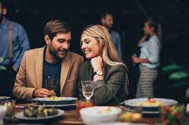 Dinner club sa is johannesburg's best venue to meet single people. Couple At The Dinner Party By Lumina Couple Party Couples Dinner Couples Dinner Party Couples