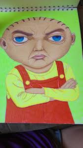 I do not know what this electrical device is but it looks remarkably like  Stewie Griffin.