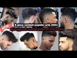 Potongan undercut memang sangat pas untuk pria berwajah bulat dengan tekstur rambut apapun, termasuk ikal. 8 Gaya Rambut Populer 2021 Sebentar Lagi Tahun Baru Yuk Upgrade Rambut Kamu Youtube