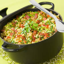 Recette Boulgour Aux Lardons Et Petits Legumes En Cocotte En 2020 Recette Boulgour Recette Recettes De Cuisine