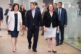 Transportation secretary elaine chao resigns Nation Short Of Truckers Turns To Young Vets Under Federal Pilot Program Announced In Omaha Money Omaha Com