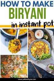 Instant Pot Veg Biryani Vegetarian Indian Rice Recipe Recipe In 2020 Indian Rice Recipes Veg Biryani Biryani