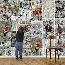 Tons of awesome manga naruto wallpapers to download for free. Manga Comics Comics 3d For Walls Mural Kids Bedroom Room Decor Tv Background Wall Covering Super Hero Self Adhesive Wallpaper Shopee Malaysia