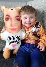 Chuckle Bros Barry Face Pillow