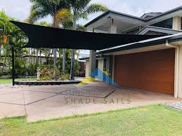 Shade sails and shade structures waterproof membranes and cantilevered structures, tarpaulins and screens. Driveway And Carport Shade Sails Sunshine Coast Shade Sails