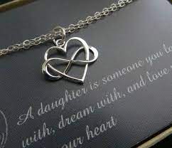 Haoflower daughter heart pendant necklace you are braver than you believe engraved motivational message stainless steel jewelry gifts from mom dad. Gift For Daughter From Mom On Wedding Day Infinity Heart Bracelet Love Gift For Daughter Wedding Gifts Bridal Shower Gifts For Bride Wedding Gifts For Bride