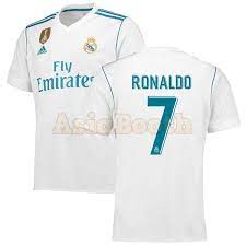 Customize your own authentic shirt today. 2017 2018 Real Madrid Cf Home Jersey Climacool Shirt For Men Cristiano Ronaldo Asia Booth