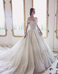 20 Magical Celestial Wedding Dresses For Star Crossed Brides 2018 Wedding Dresses Trends Wedding Dresses Bridal Dresses