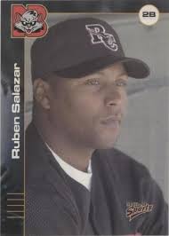 Lot (3) 2001 Multi-Ad #9 Matt Carnes New Britain Rock Cats (FL45) SWSW6