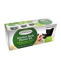 kitchen herb planter kit